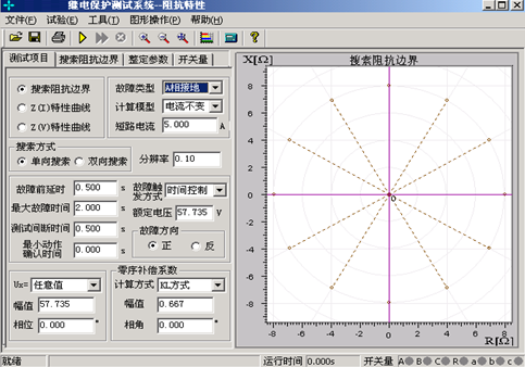 微機(jī)繼電保護(hù)測試儀的阻抗特性